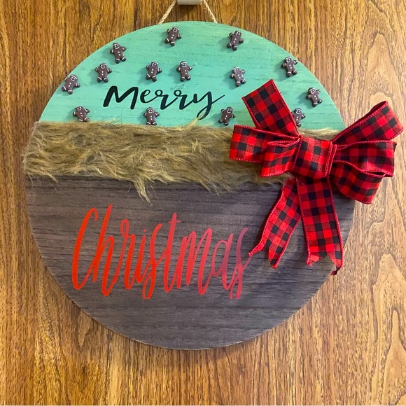 Handmade Christmas Sign - Picture 1 of 1